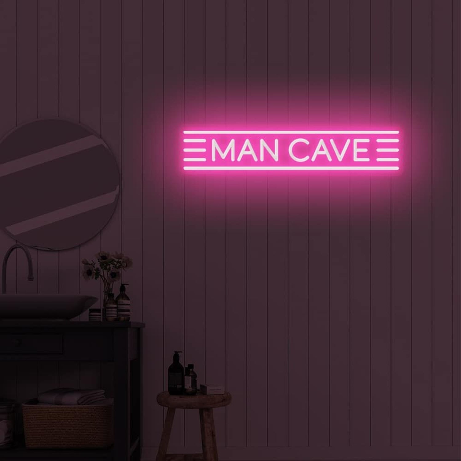 Man Cave 2 Led Illuminated Sign | Shineneon