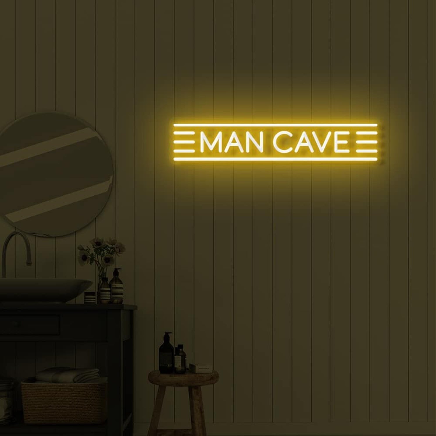 Man Cave 2 Led Illuminated Sign | Shineneon