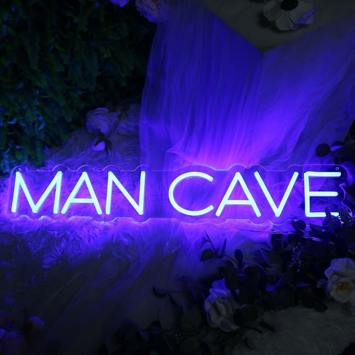 Man Cave Blue Led Neon Sign | Shineneon