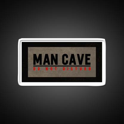 Man Cave Do Not Disturb Funny Dorm Room Man Cave Bar Led Neon Sign Rgb Color