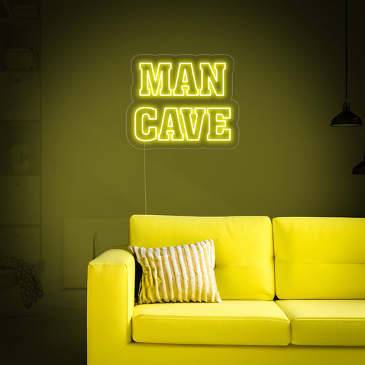 Man Cave Gamer Decor Led Neon Sign For Game Room