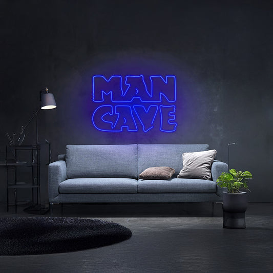 Man Cave Neon Sign Garage Decor