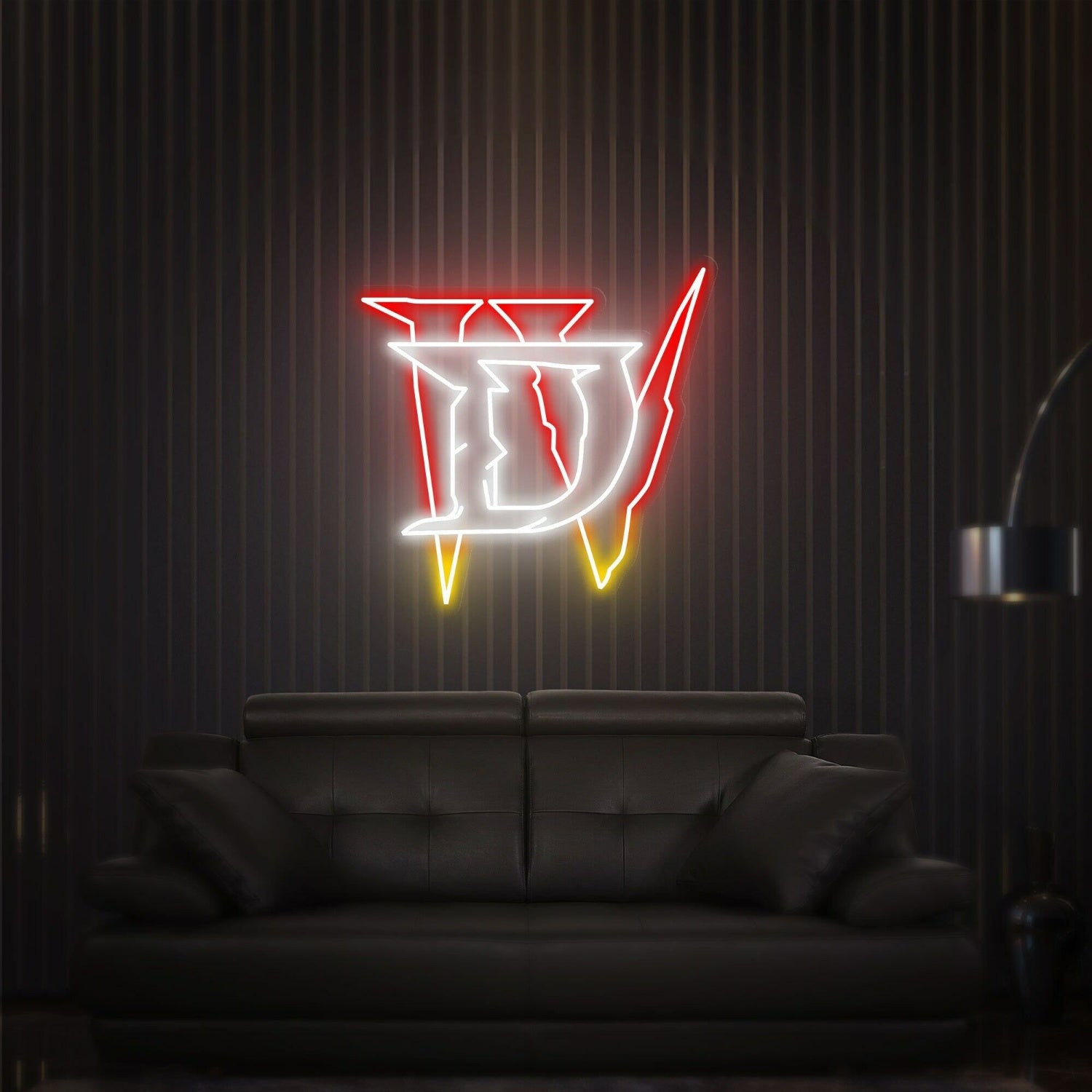 Man Cave With Diablo 4 Led Neon Sign Diablo Art Wall Art Decor | Shineneon