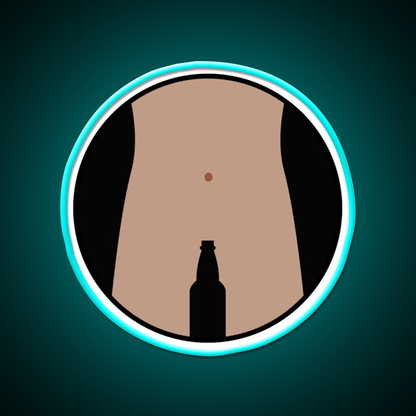 Man Restroom Bathroom Joke Man Cave Bar Led Neon Sign