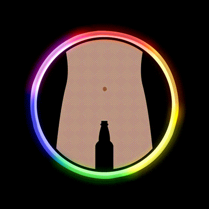 Man Restroom Bathroom Joke Man Cave Bar Led Neon Sign