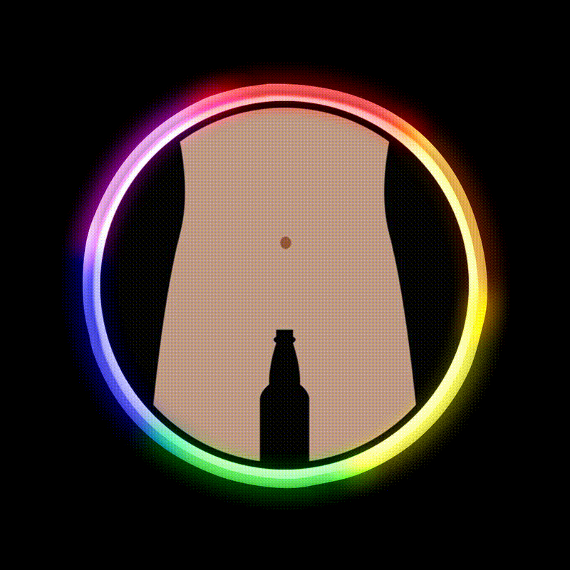 Man Restroom Bathroom Joke Man Cave Bar Led Neon Sign