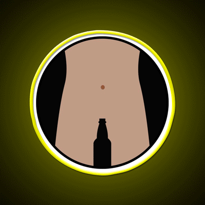 Man Restroom Bathroom Joke Man Cave Bar Led Neon Sign