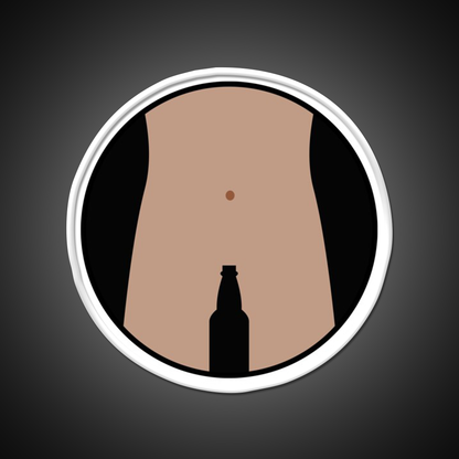 Man Restroom Bathroom Joke Man Cave Bar Led Neon Sign