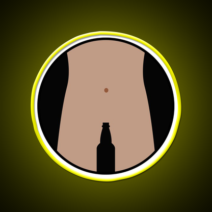 Man Restroom Bathroom Joke Man Cave Bar Led Neon Sign