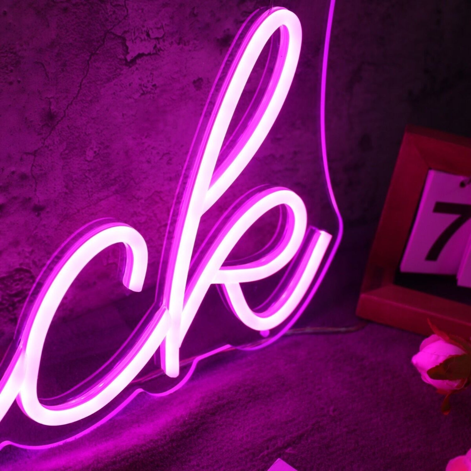 Mandi Snack Purple Led Neon Sign - Shineneon