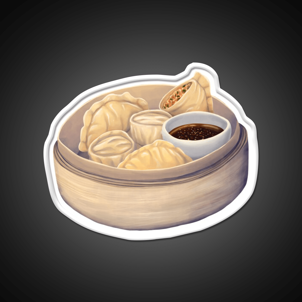 Mandu Led Neon Sign Chinese Food Rgb Color - Shineneon