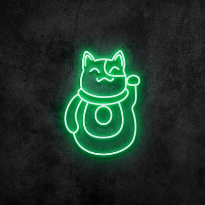 Maneki Neko Led Neon Sign | Shineneon