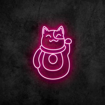 Maneki Neko Led Neon Sign | Shineneon