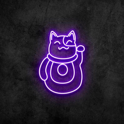 Maneki Neko Led Neon Sign | Shineneon
