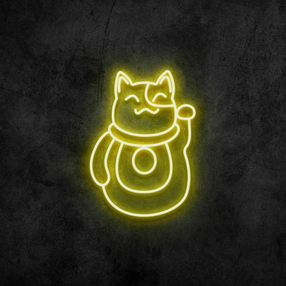 Maneki Neko Led Neon Sign | Shineneon