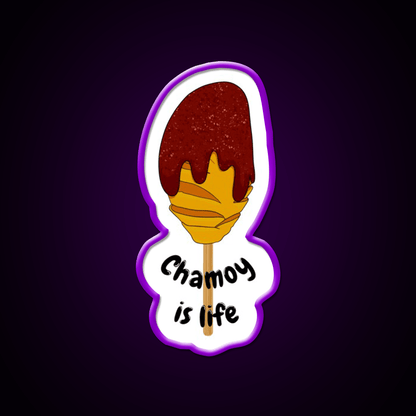 Mango Chamoy On A Stick Snack Food Led Neon Sign Rgb Color - Shineneon