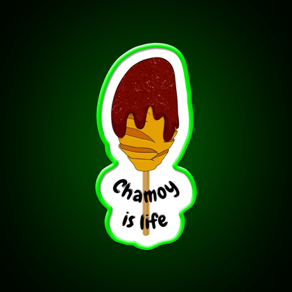 Mango Chamoy On A Stick Snack Food Led Neon Sign Rgb Color - Shineneon