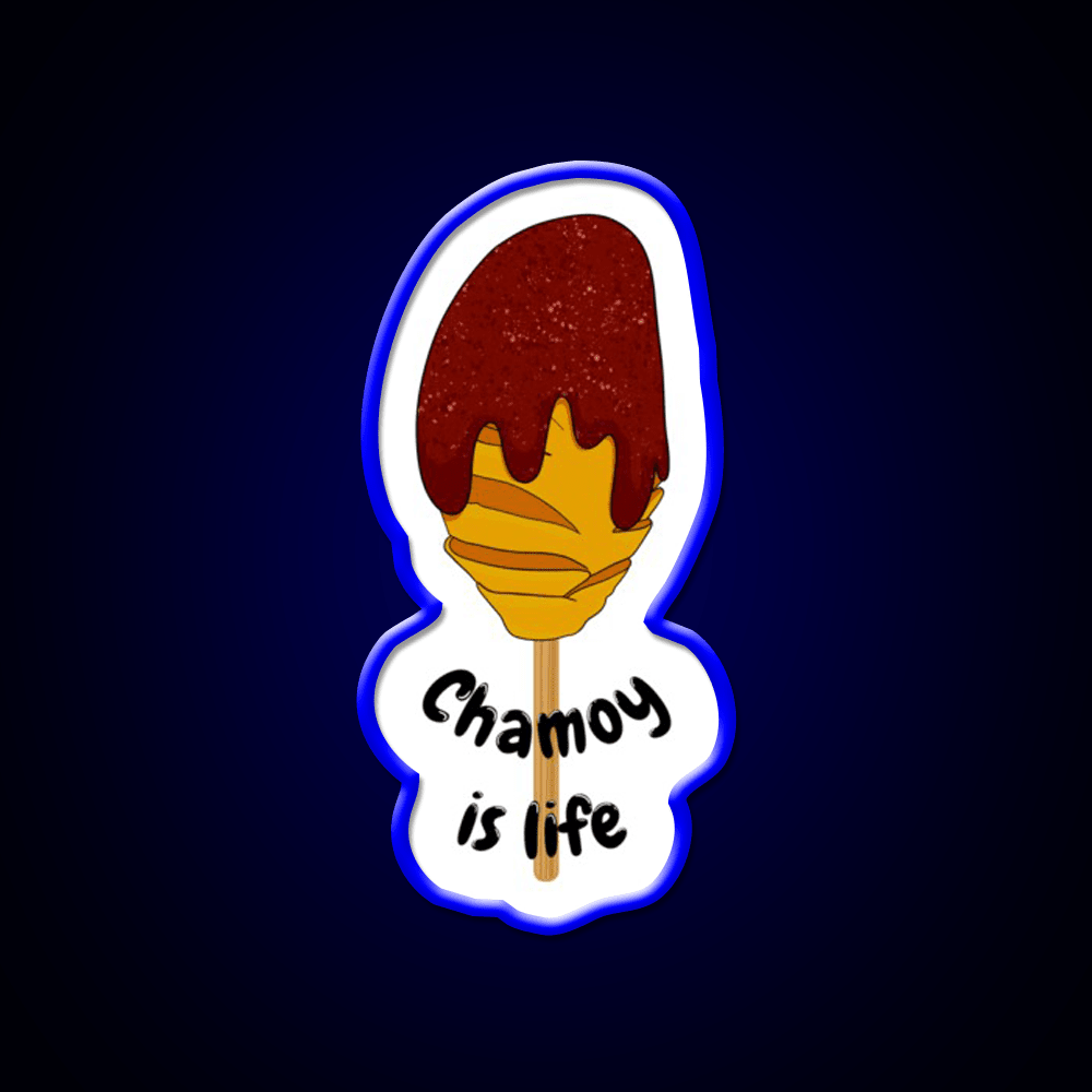 Mango Chamoy On A Stick Snack Food Led Neon Sign Rgb Color - Shineneon