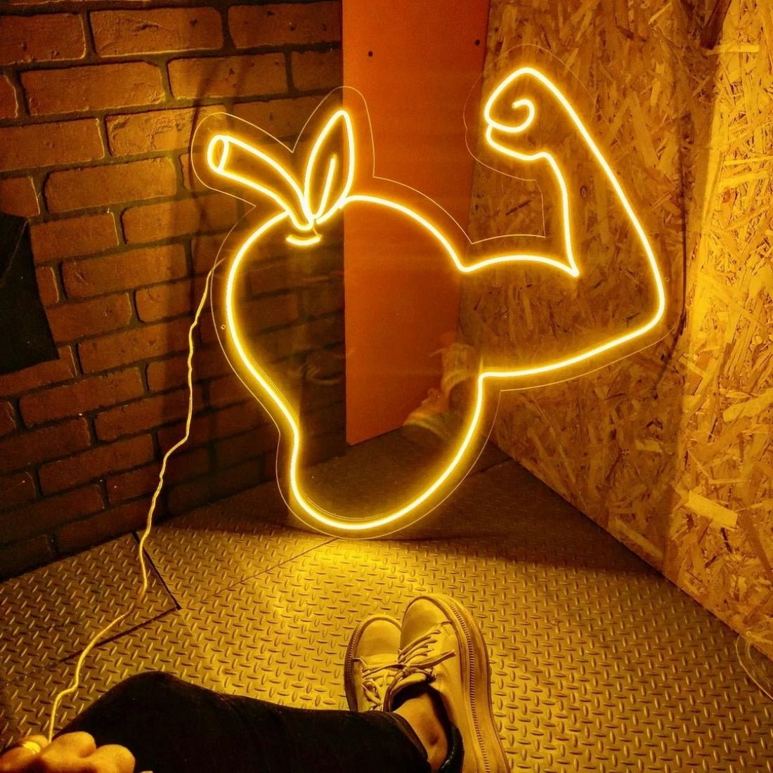 Mango Muscle Led Sign Business Neon Sign - Shineneon