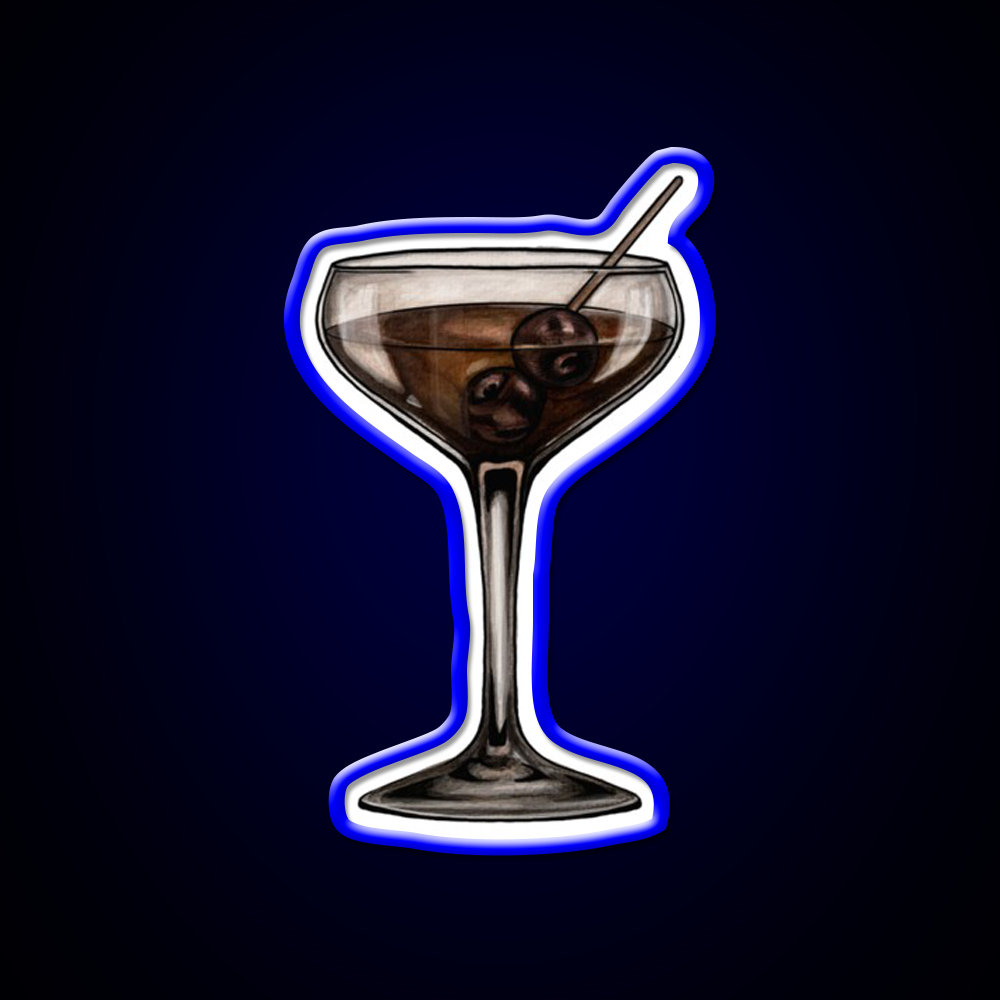 Manhattan Cocktail Bar Decor Led Neon Sign Rgb Color - LED neon sign view 5