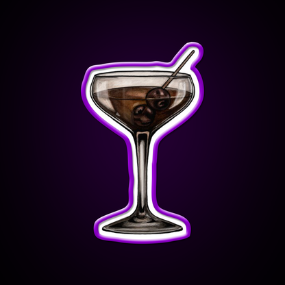 Manhattan Cocktail Bar Decor Led Neon Sign Rgb Color - LED neon sign view 9