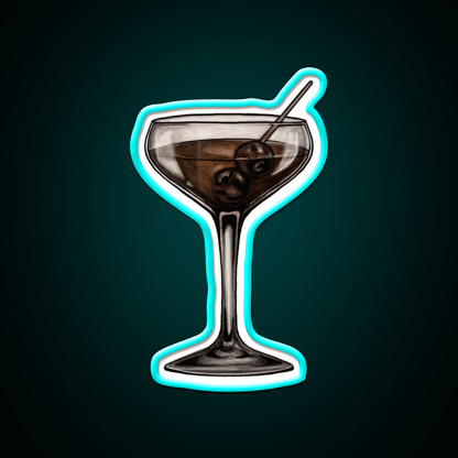 Manhattan Cocktail Bar Decor Led Neon Sign Rgb Color - Shineneon