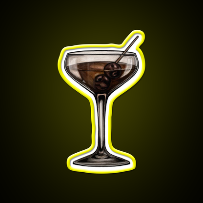 Manhattan Cocktail Bar Decor Led Neon Sign Rgb Color - LED neon sign view 7