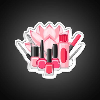 Manicure And Pedicure Kit Art Nail Salon Led Neon Sign Rgb Color - Shineneon