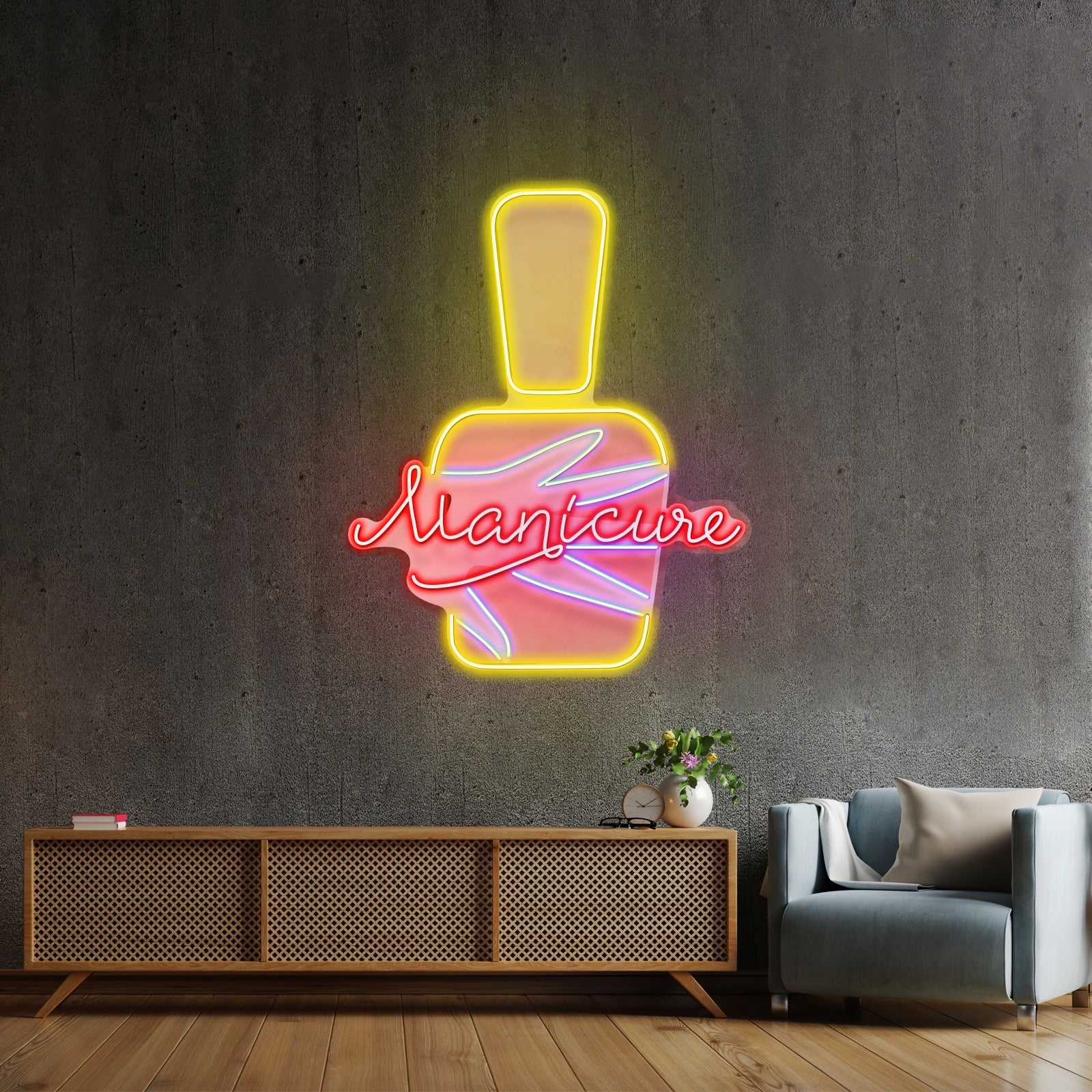 Manicure Led Neon Sign Light Custom Led Signs - Shineneon