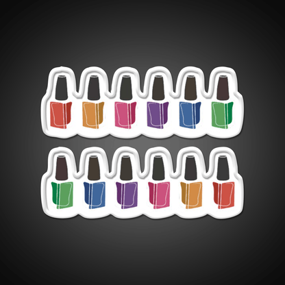 Manicure Manicurist Nail Salon Led Neon Sign Rgb Color - Shineneon