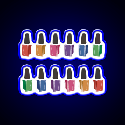 Manicure Manicurist Nail Salon Led Neon Sign Rgb Color - Shineneon