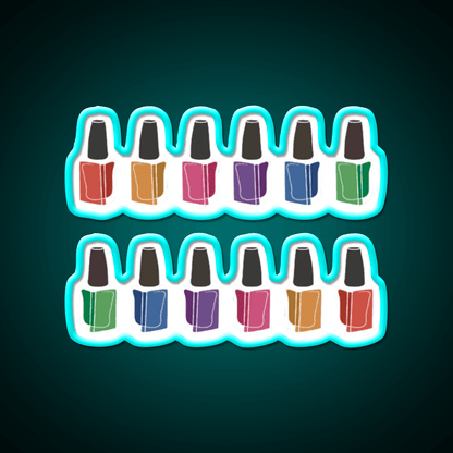 Manicure Manicurist Nail Salon Led Neon Sign Rgb Color - Shineneon