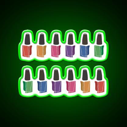Manicure Manicurist Nail Salon Led Neon Sign Rgb Color - Shineneon