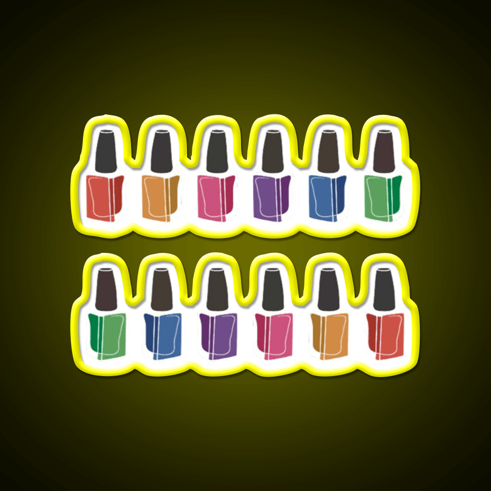 Manicure Manicurist Nail Salon Led Neon Sign Rgb Color - Shineneon