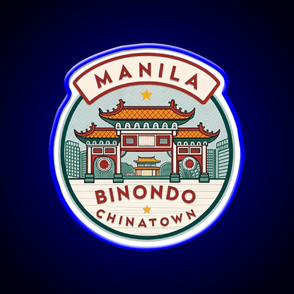 Manila Binondo Chinatown Asian Cultural Led Neon Sign Rgb Color - Shineneon