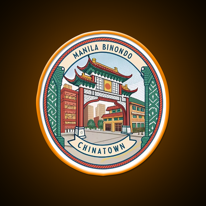 Manila Binondo Chinatown Asian Cultural Led Neon Sign Wall Art Rgb Color - LED neon sign view 6