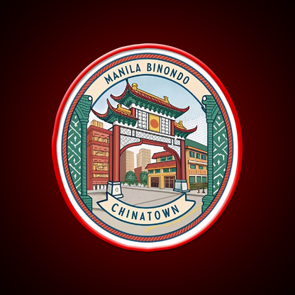 Manila Binondo Chinatown Asian Cultural Led Neon Sign Wall Art Rgb Color - LED neon sign view 10