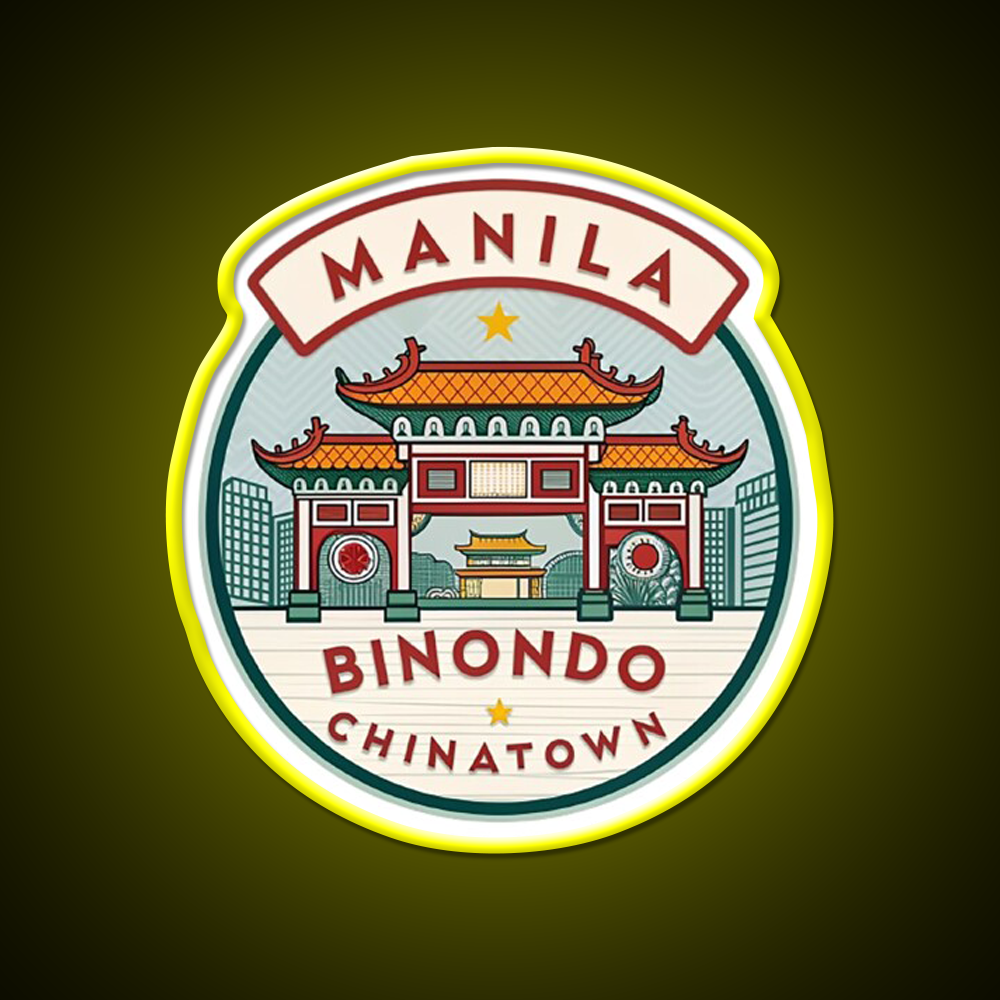 Manila Binondo Chinatown Asian Cultural Led Neon Sign Rgb Color - LED neon sign view 7