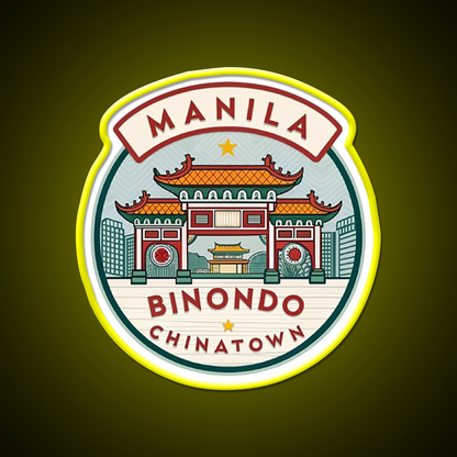 Manila Binondo Chinatown Asian Cultural Led Neon Sign Rgb Color - LED neon sign view 7
