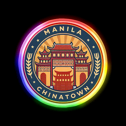 Manila Chinatown Asian Cultural Led Neon Sign Home Wall Art Rgb Color - LED neon sign close-up detail