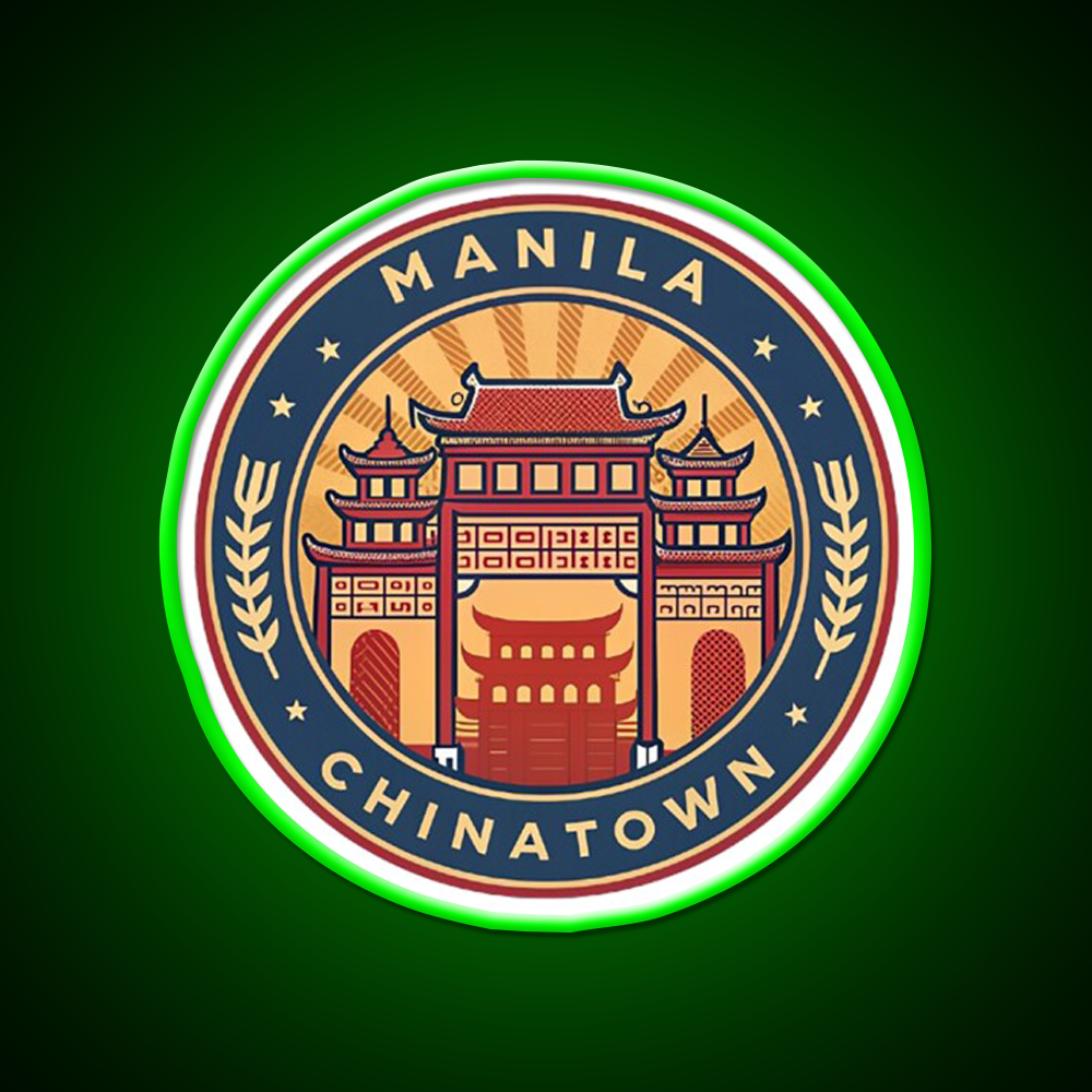 Manila Chinatown Asian Cultural Led Neon Sign Home Wall Art Rgb Color - LED neon sign view 8