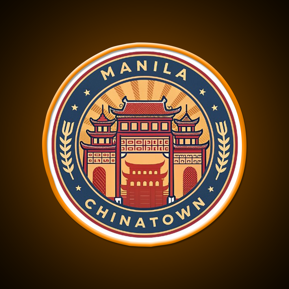 Manila Chinatown Asian Cultural Led Neon Sign Home Wall Art Rgb Color - LED neon sign view 6