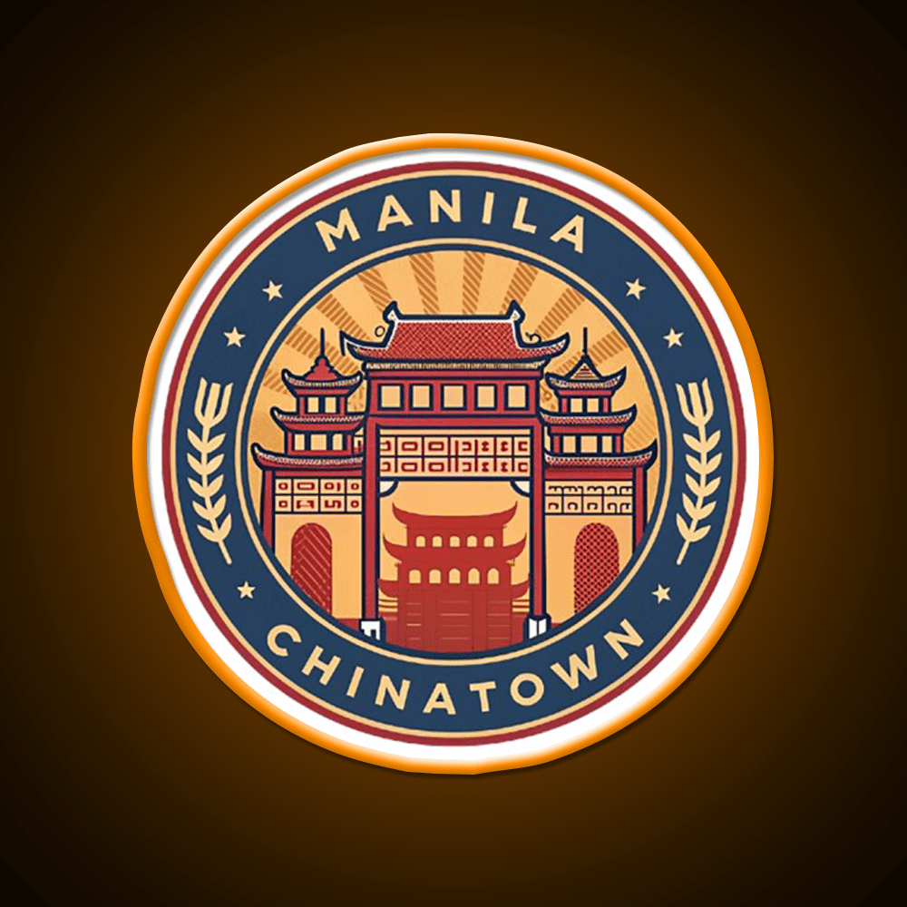 Manila Chinatown Asian Cultural Led Neon Sign Home Wall Art Rgb Color - Shineneon
