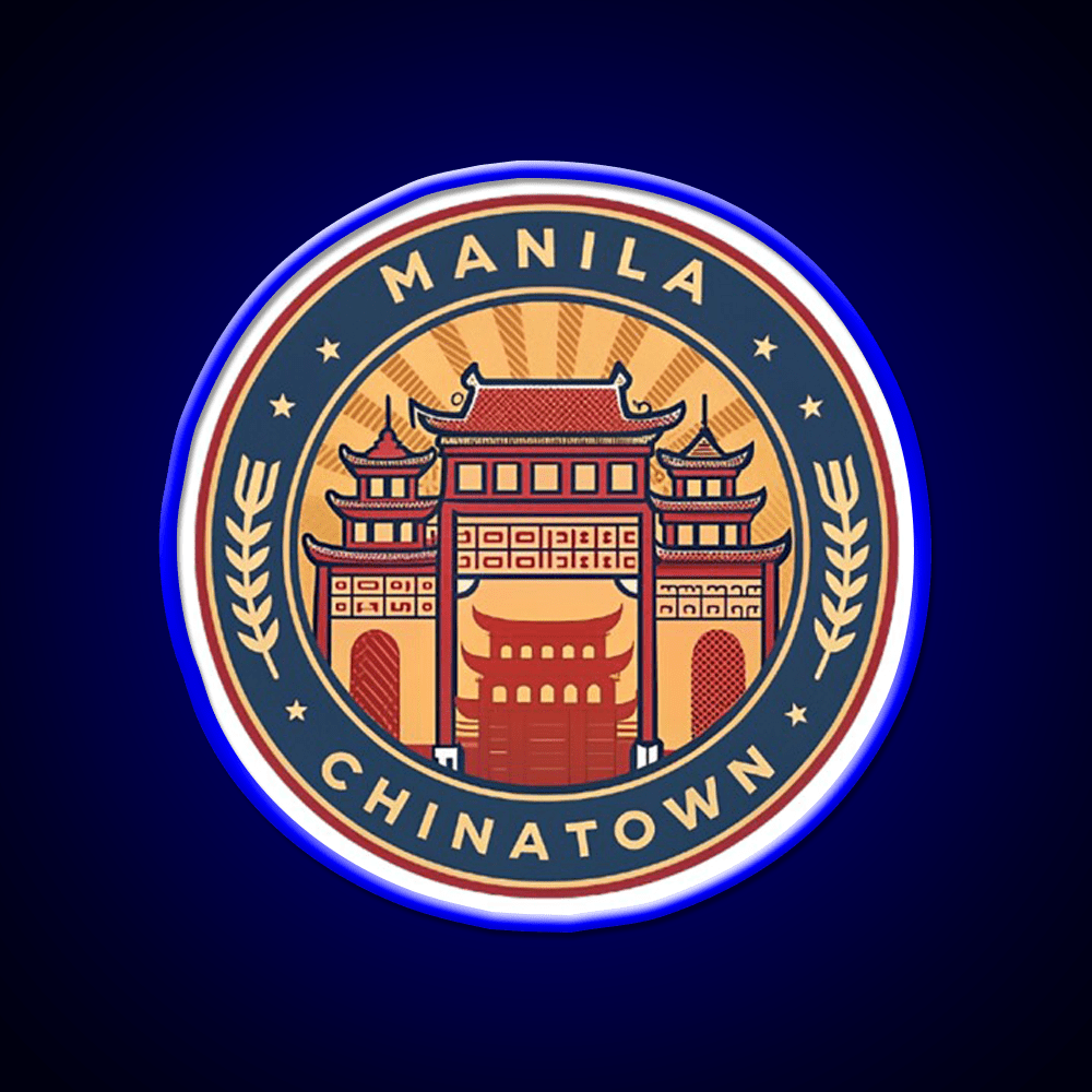 Manila Chinatown Asian Cultural Led Neon Sign Home Wall Art Rgb Color - Shineneon