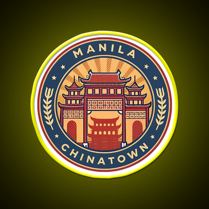 Manila Chinatown Asian Cultural Led Neon Sign Home Wall Art Rgb Color - LED neon sign view 7