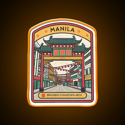 Manila Chinatown Asian Cultural Led Neon Sign Wall Art Rgb Color - LED neon sign view 6