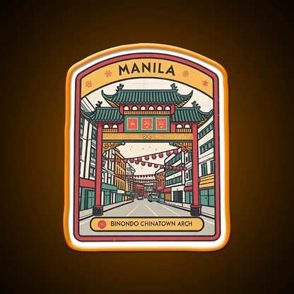 Manila Chinatown Asian Cultural Led Neon Sign Wall Art Rgb Color - Shineneon