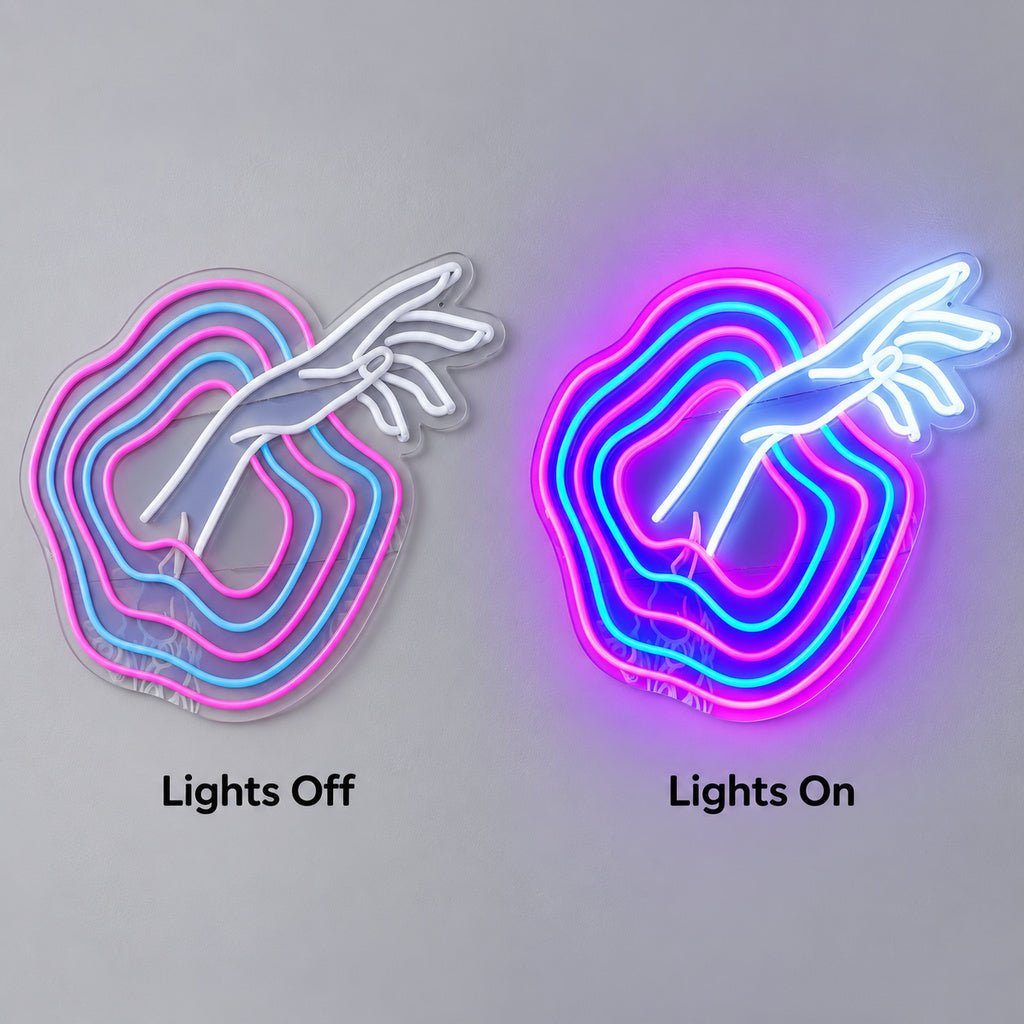 Mano Del Diavolo Hand LED Neon Sign - Shineneon