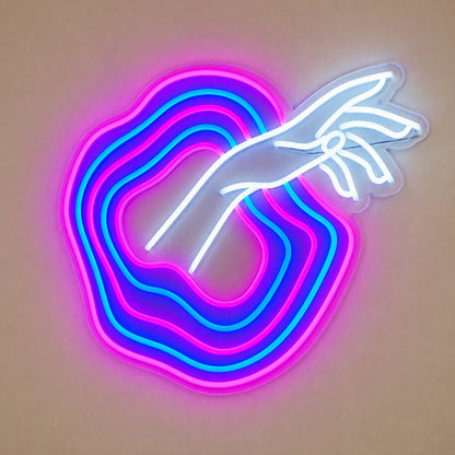 Mano Del Diavolo Hand LED Neon Sign - Shineneon