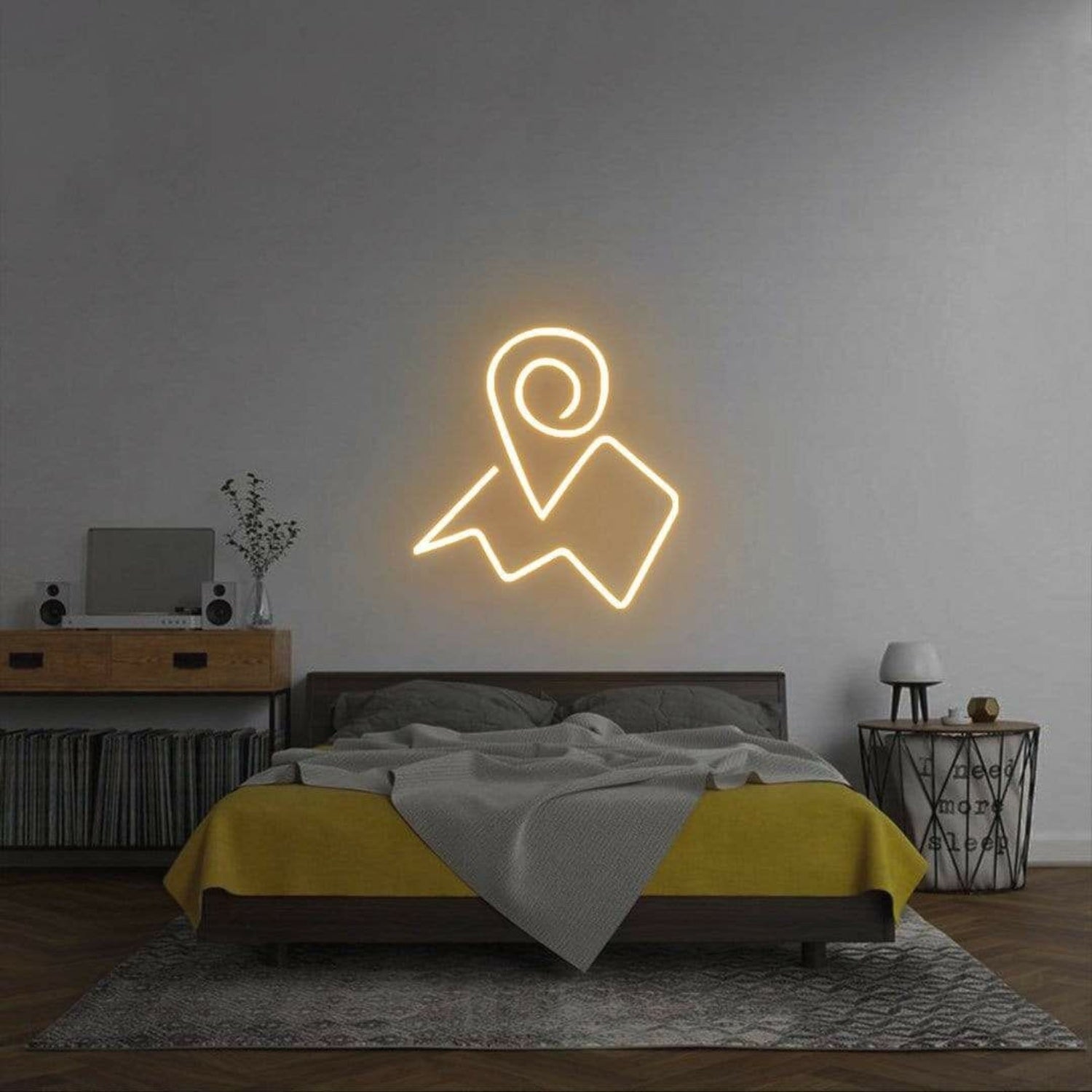Map Led Neon Sign | Shineneon